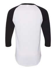 Three-Quarter Raglan Sleeve Baseball Jersey
