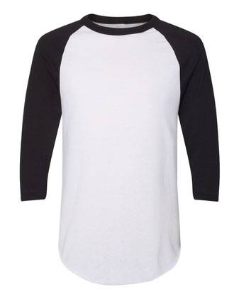 Augusta Sportswear Three-Quarter Raglan Sleeve Baseball Jersey 4420A