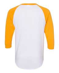 Three-Quarter Raglan Sleeve Baseball Jersey