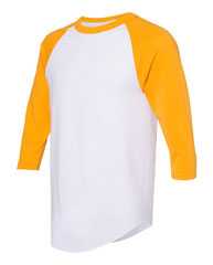 Three-Quarter Raglan Sleeve Baseball Jersey