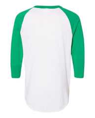 Three-Quarter Raglan Sleeve Baseball Jersey