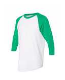 Augusta Sportswear Three-Quarter Raglan Sleeve Baseball Jersey 4420A