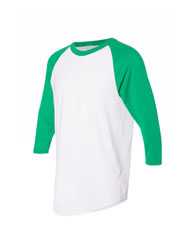 Three-Quarter Raglan Sleeve Baseball Jersey