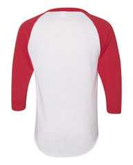 Three-Quarter Raglan Sleeve Baseball Jersey