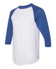 Three-Quarter Raglan Sleeve Baseball Jersey