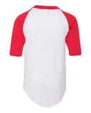 Youth Three-Quarter Sleeve Baseball Jersey
