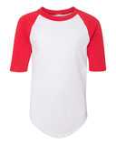 Youth Three-Quarter Sleeve Baseball Jersey