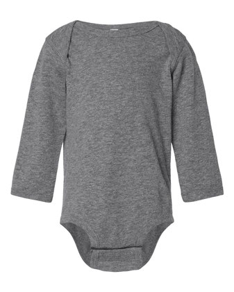 Infant Fine Jersey Long Sleeve Bodysuit