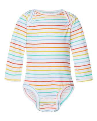 Infant Fine Jersey Long Sleeve Bodysuit