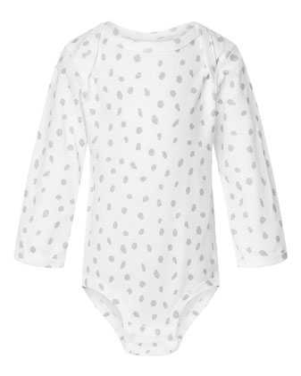 Infant Fine Jersey Long Sleeve Bodysuit