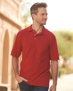 JERZEES 100% Ring-Spun Cotton Piqué Polo 443M JERZEES 100% Ring-Spun Cotton Piqué Polo 443M