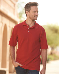 JERZEES 100% Ring-Spun Cotton Piqué Polo 443M