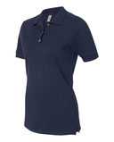 Women's 100% Ring-Spun Cotton Piqué Polo