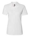 Women's 100% Ring-Spun Cotton Piqué Polo