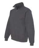 Super Sweats NuBlend® Quarter-Zip Cadet Collar Sweatshirt