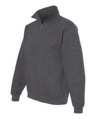 Super Sweats NuBlend® Quarter-Zip Cadet Collar Sweatshirt