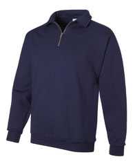 Super Sweats NuBlend® Quarter-Zip Cadet Collar Sweatshirt