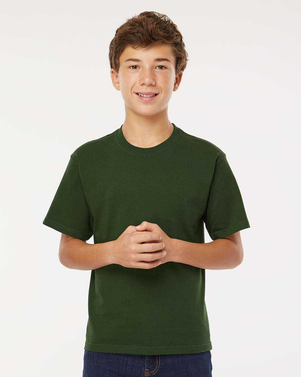M&O Youth Gold Soft Touch T-Shirt 4850M