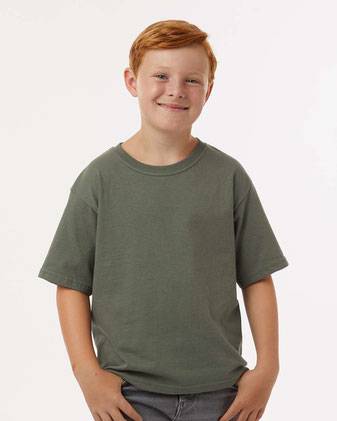 M&O Youth Gold Soft Touch T-Shirt 4850M