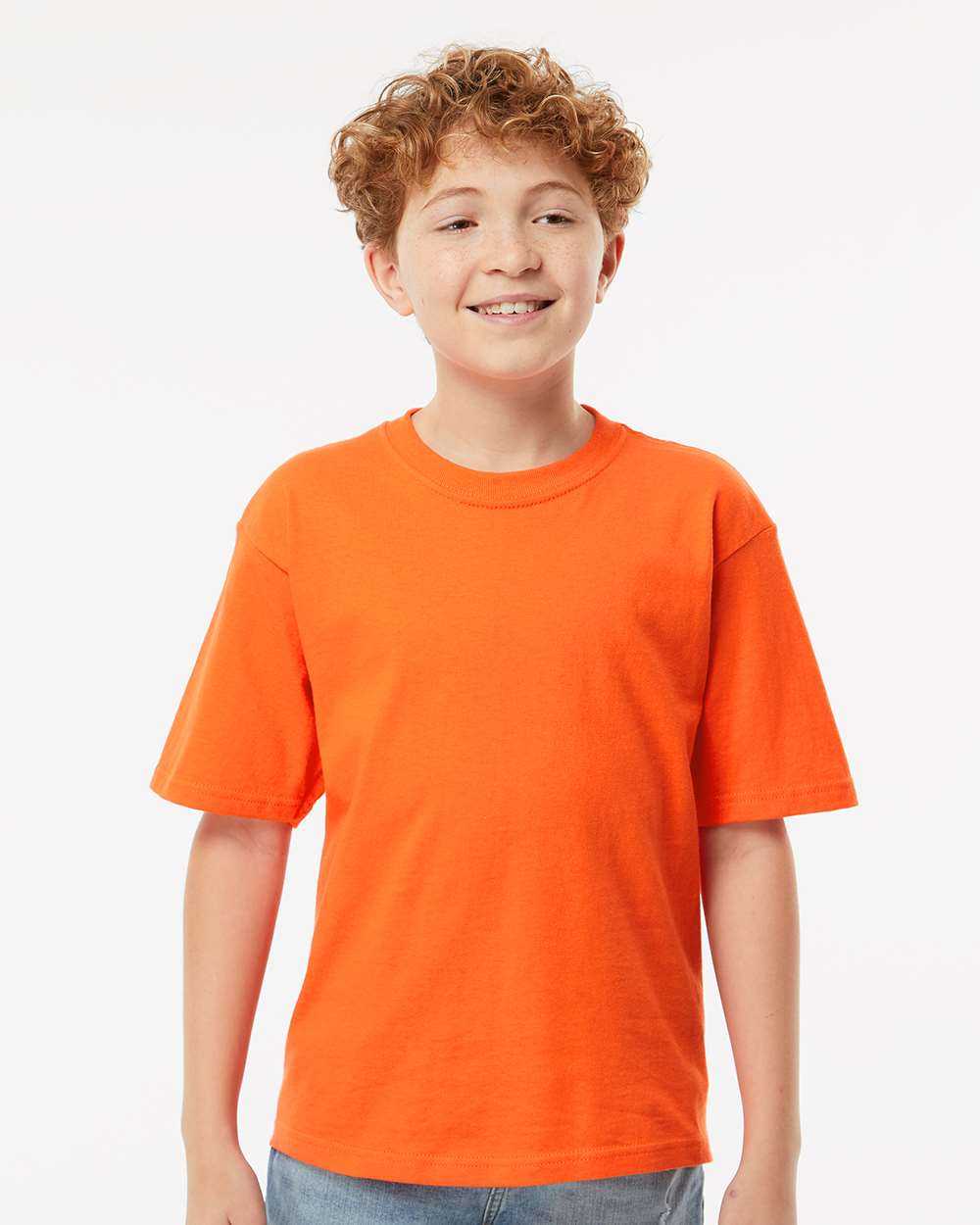 M&O Youth Gold Soft Touch T-Shirt 4850M