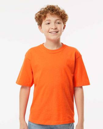 M&O Youth Gold Soft Touch T-Shirt 4850M