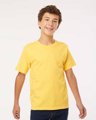 M&O Youth Gold Soft Touch T-Shirt 4850M