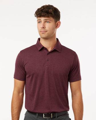 AllPro Men's Pro-Lock Performance Mélange Polo 4HM00