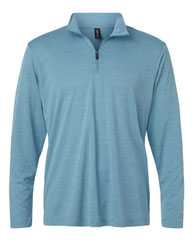 AllPro Men's Pro-Lock Performance Mélange Quarter-Zip Pullover - 4HM700