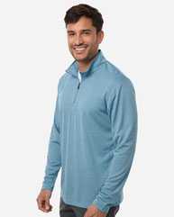 AllPro Men's Pro-Lock Performance Mélange Quarter-Zip Pullover - 4HM700