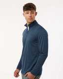 AllPro Men's Pro-Lock Performance Mélange Quarter-Zip Pullover - 4HM700