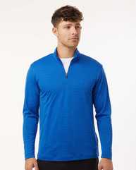 AllPro Men's Pro-Lock Performance Mélange Quarter-Zip Pullover - 4HM700