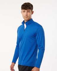 AllPro Men's Pro-Lock Performance Mélange Quarter-Zip Pullover - 4HM700