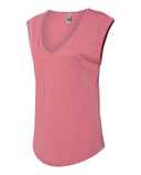 Women's Festival Sleeveless Deep V-Neck T-Shirt