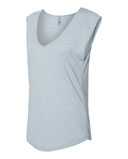 Women's Festival Sleeveless Deep V-Neck T-Shirt