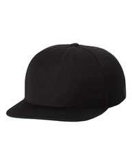 YP Classics 5-Panel Wool Blend Flat-Bill Snapback Hat 5089M