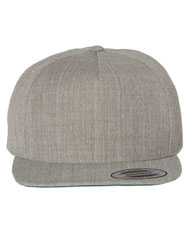 YP Classics 5-Panel Wool Blend Flat-Bill Snapback Hat 5089M