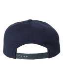 YP Classics 5-Panel Wool Blend Flat-Bill Snapback Hat 5089M