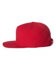 YP Classics 5-Panel Wool Blend Flat-Bill Snapback Hat 5089M