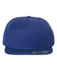 YP Classics 5-Panel Wool Blend Flat-Bill Snapback Hat 5089M