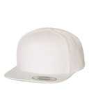 YP Classics 5-Panel Wool Blend Flat-Bill Snapback Hat 5089M