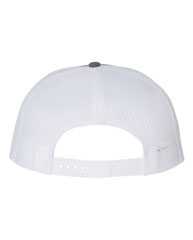 Wool Blend Flat Bill Trucker Cap