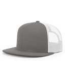 Wool Blend Flat Bill Trucker Cap