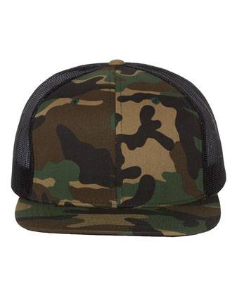 Richardson Wool Blend Flat Bill Trucker Cap 511S