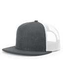 Wool Blend Flat Bill Trucker Cap