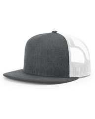 Wool Blend Flat Bill Trucker Cap