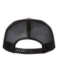 Wool Blend Flat Bill Trucker Cap