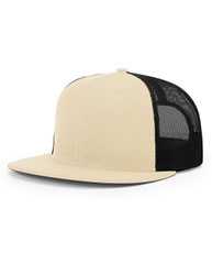 Wool Blend Flat Bill Trucker Cap
