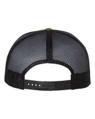 Wool Blend Flat Bill Trucker Cap