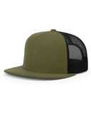 Wool Blend Flat Bill Trucker Cap