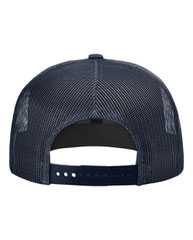 Wool Blend Flat Bill Trucker Cap